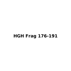 hgh frag 176 191